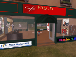 Città Libera e Caffè Freud, a Enclave, in Second Life
